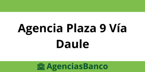 Agencia Plaza 9 Vía Daule Produbanco