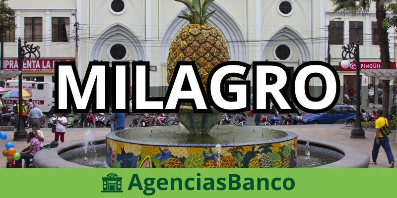 Agencias y cajeros Produbanco Milagro